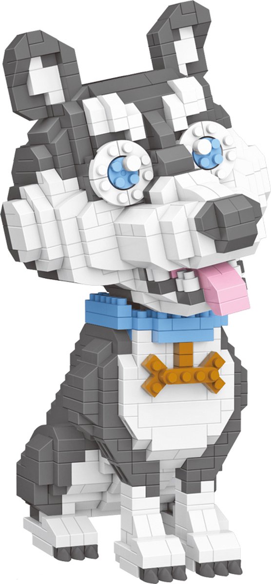 Creboblocks Siberische Husky 867 Nanoblocks