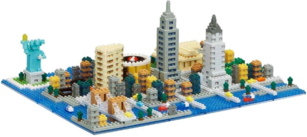 Creboblocks Stad New York 1531 Nanoblocks