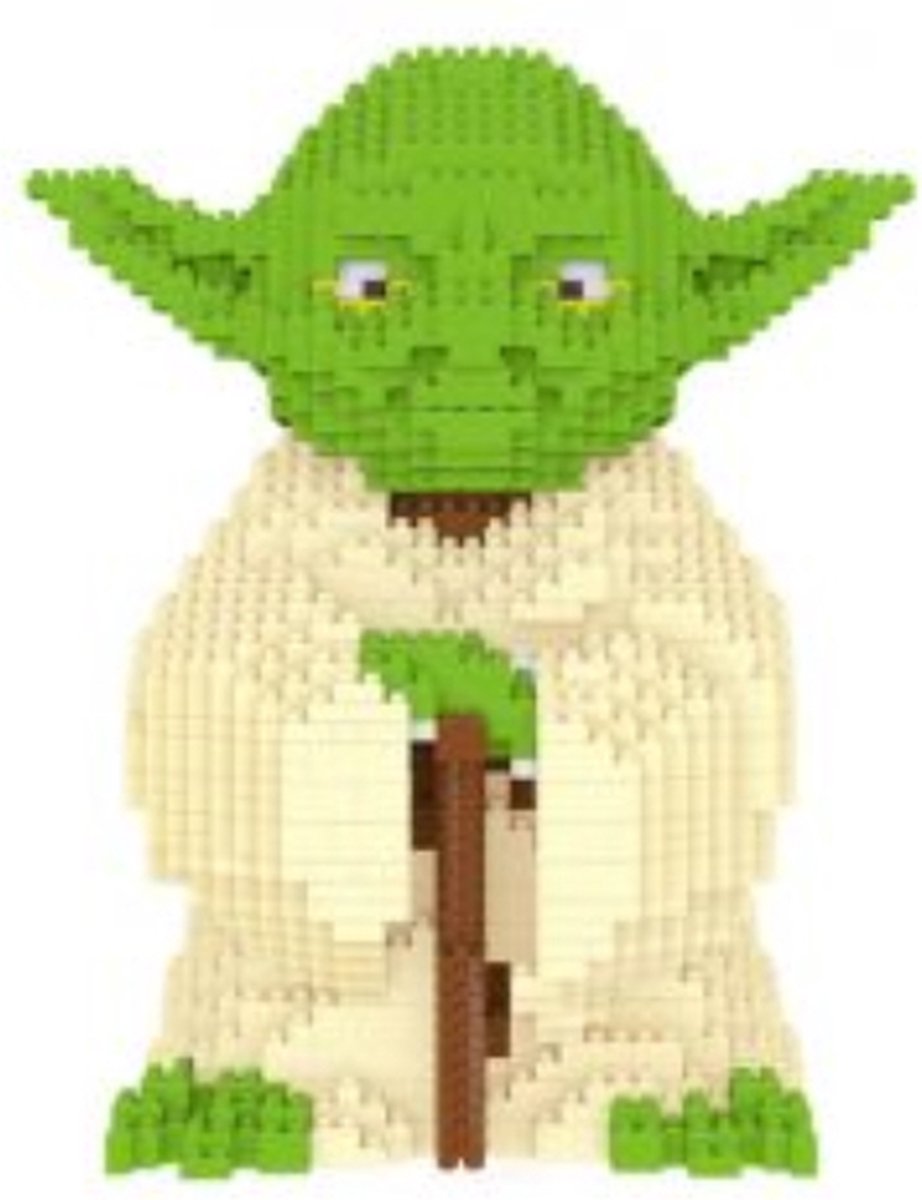 Creboblocks Yoda (groot) 1520 Nanoblocks