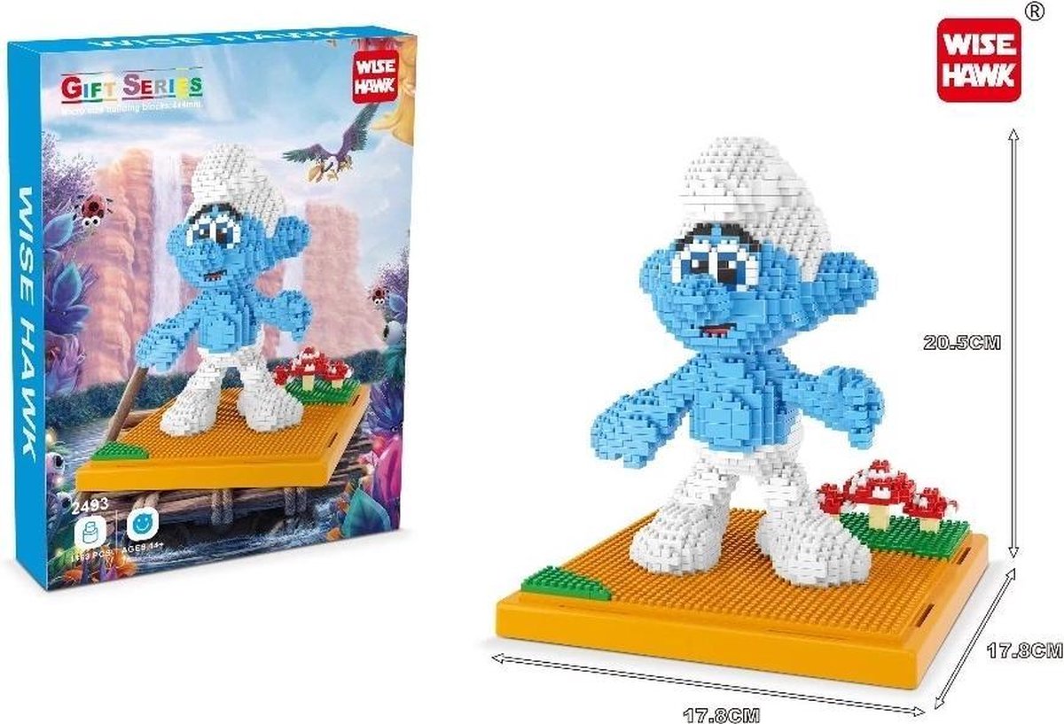 Diamond Bricks Smurf