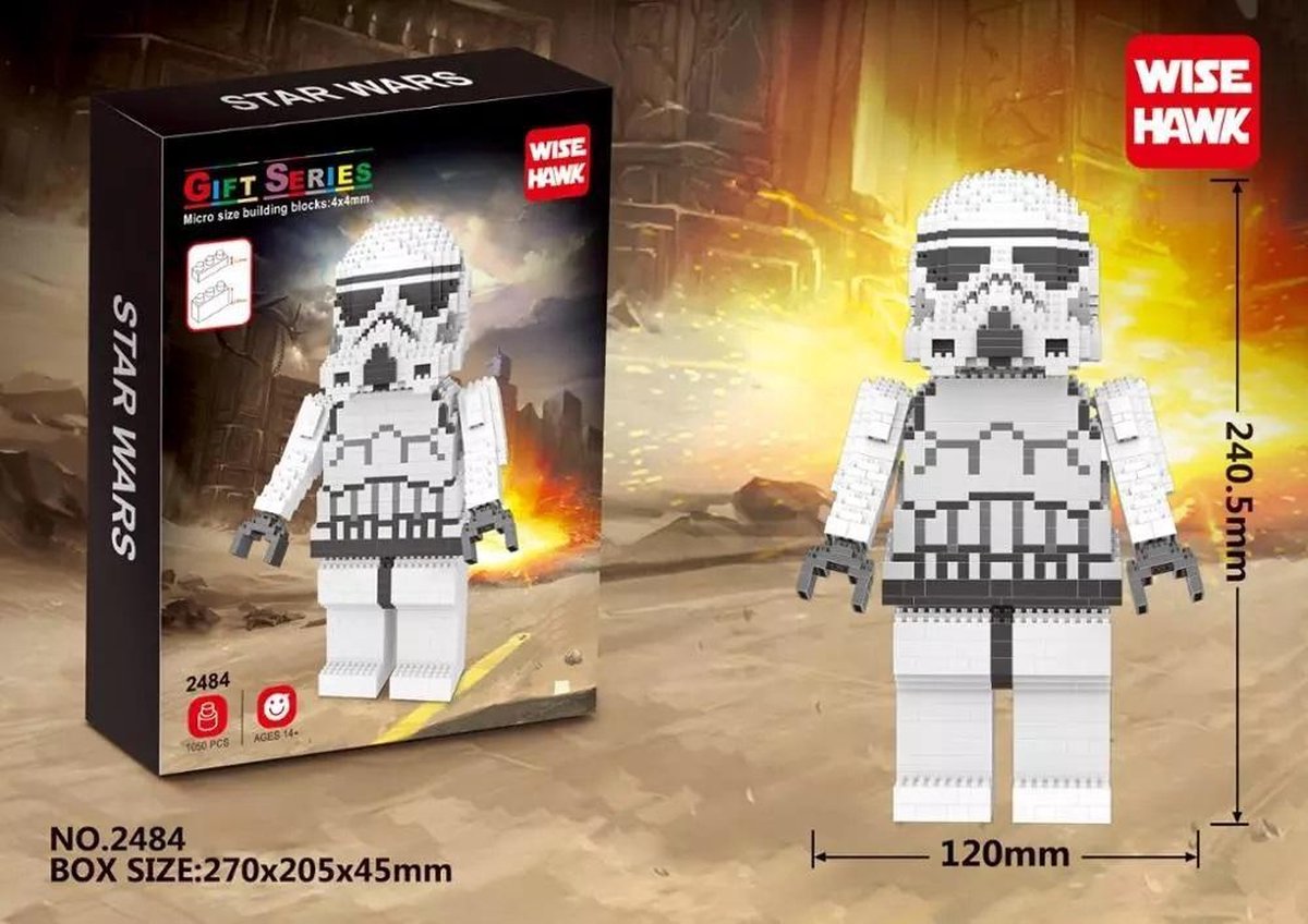 Diamond Bricks Star Wars Super Trooper