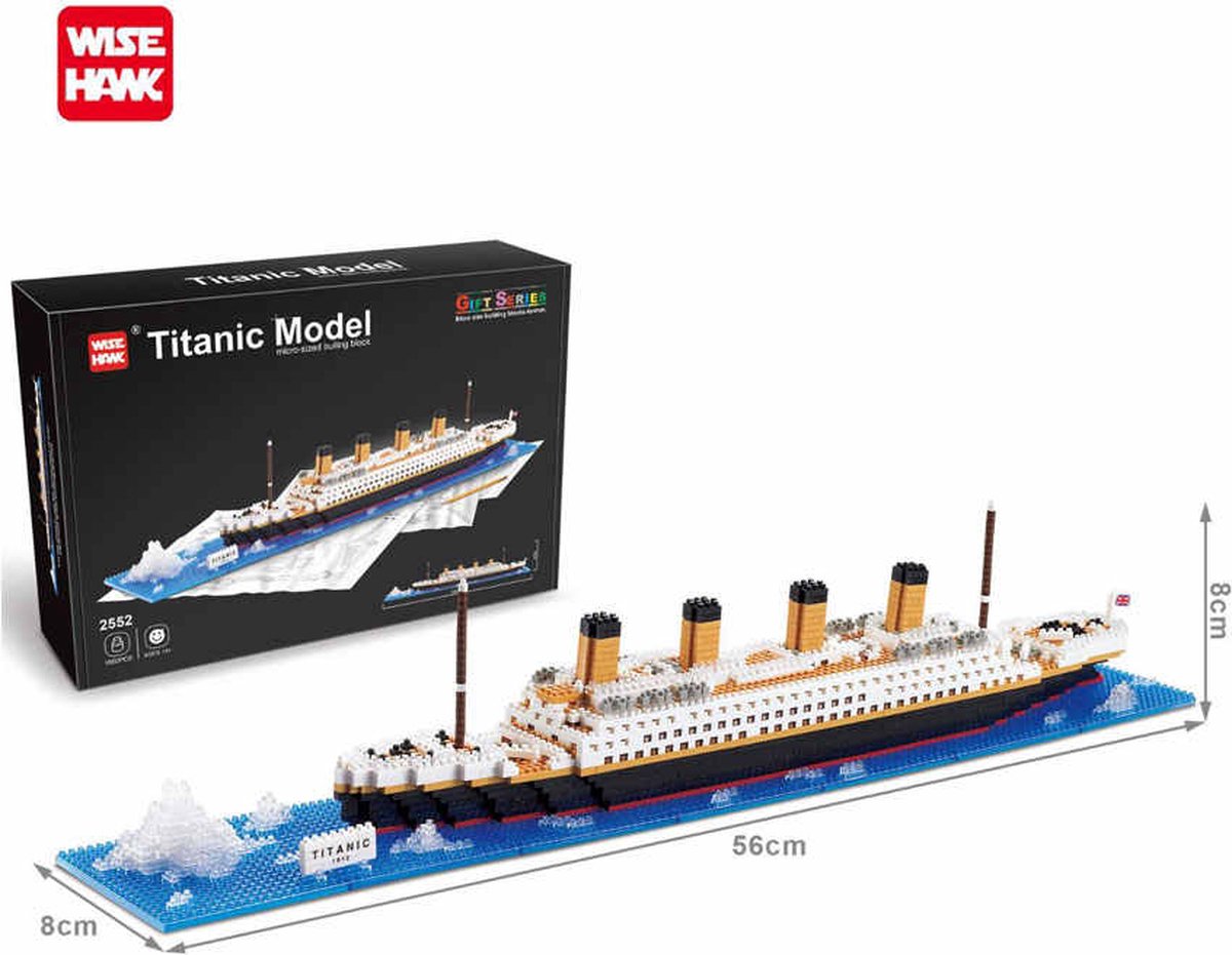 Mini Blocks - Wise Hawk - TITANIC MODEL - 1850 pcs