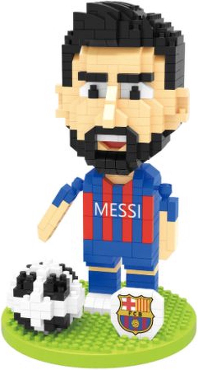 Wise Hawk® Lionel Messi nanoblock - Voetbal - 457 miniblocks