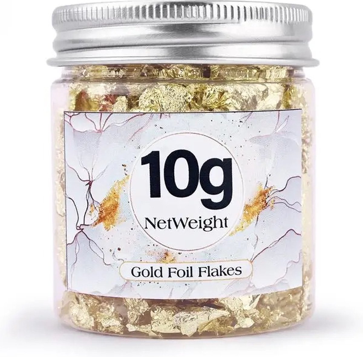   Premium Folie Vlokken Bladgoud - Kaarsen Maken - DIY Kaars - Hobby Accessoires - Glitter - Decoratie - Goud 10Gram