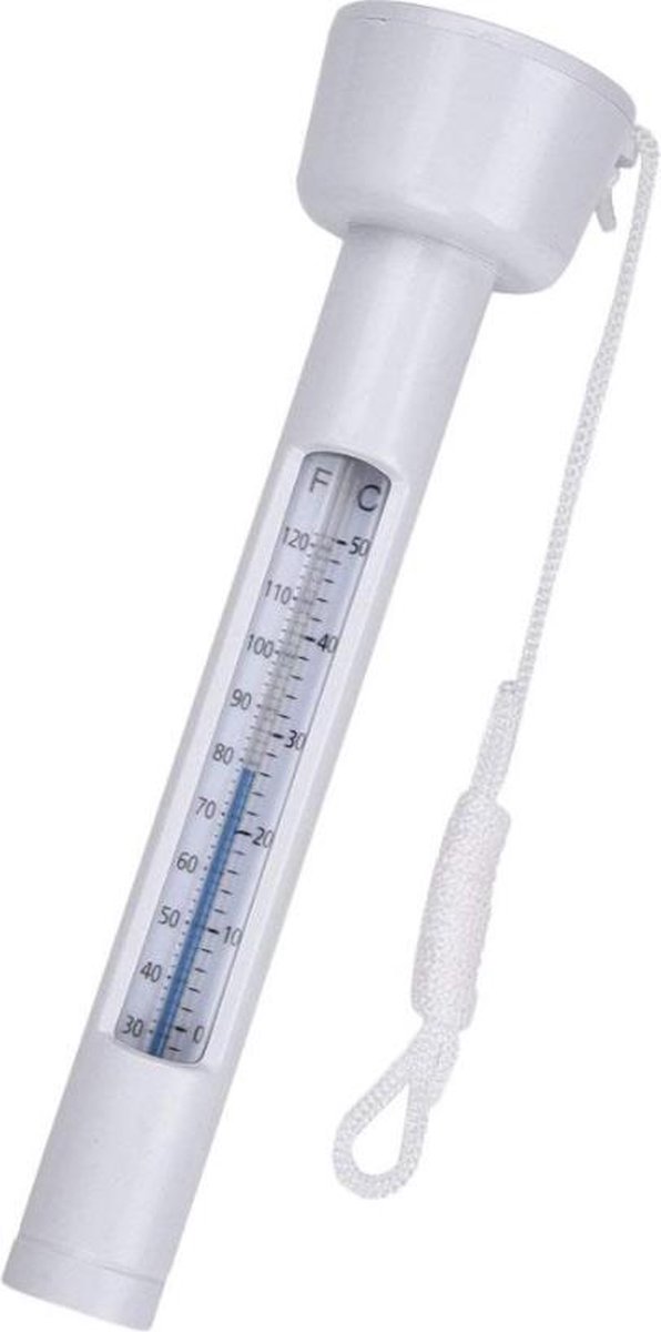 Zwembad Thermometer -  Pool Thermometer - Drijvende Staaf Thermometer Voor Zwembad of Vijver