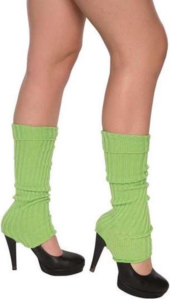 Witbaard Beenwarmers Pumps Dames 50 Cm Groen One-size