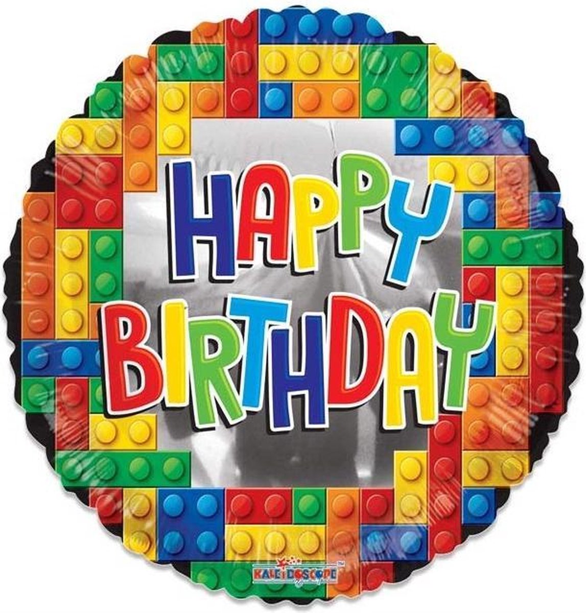 Witbaard Folieballon Happy Birthday Lego Junior 46 Cm