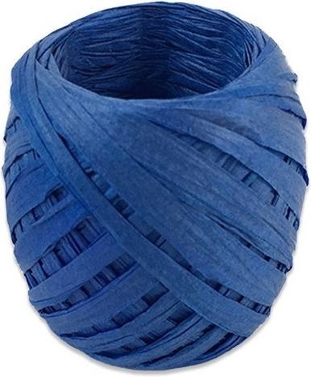 Witbaard Lint 20 Meter Papier Blauw