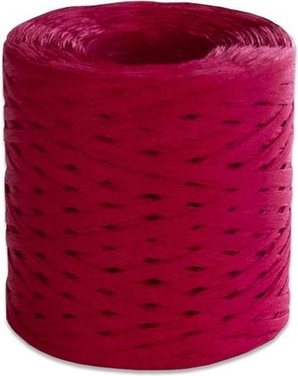 Witbaard Lint 200 Meter Papier Rood