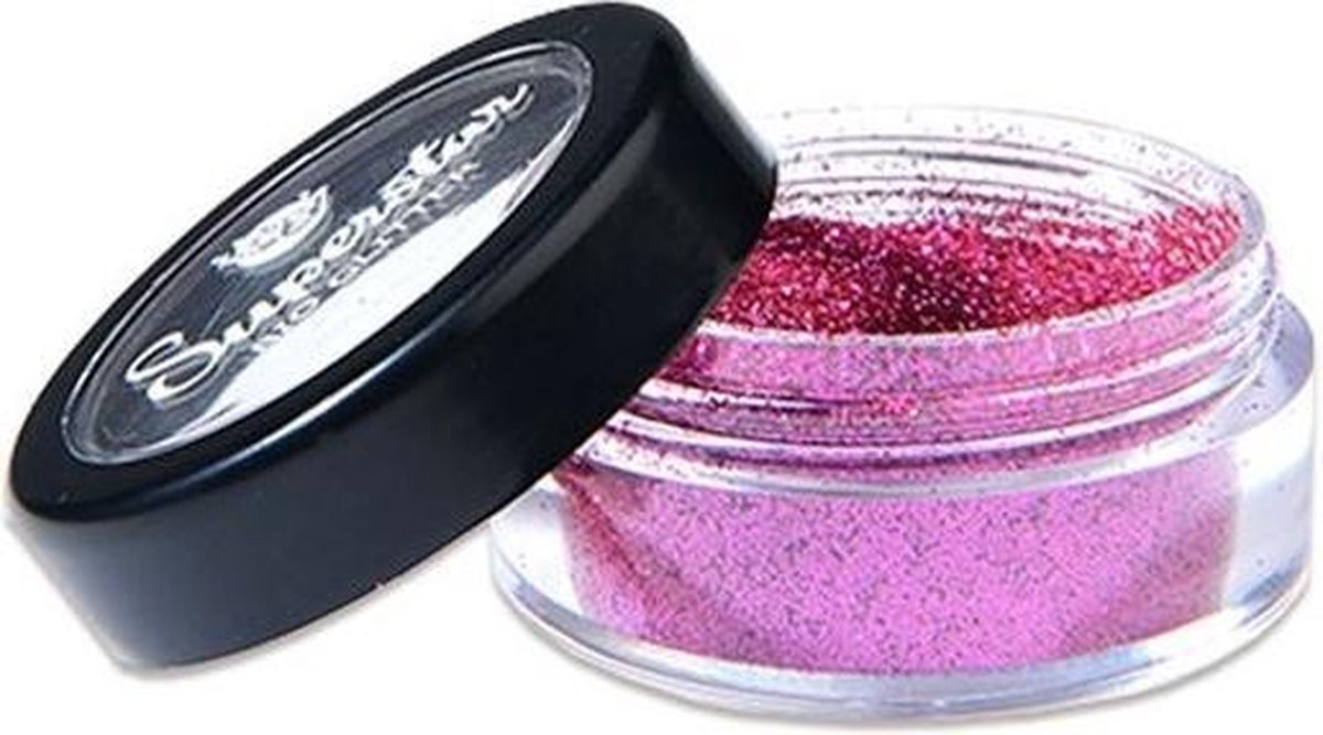 Witbaard Schmink Fine Glitter 6 Ml Donkerroze