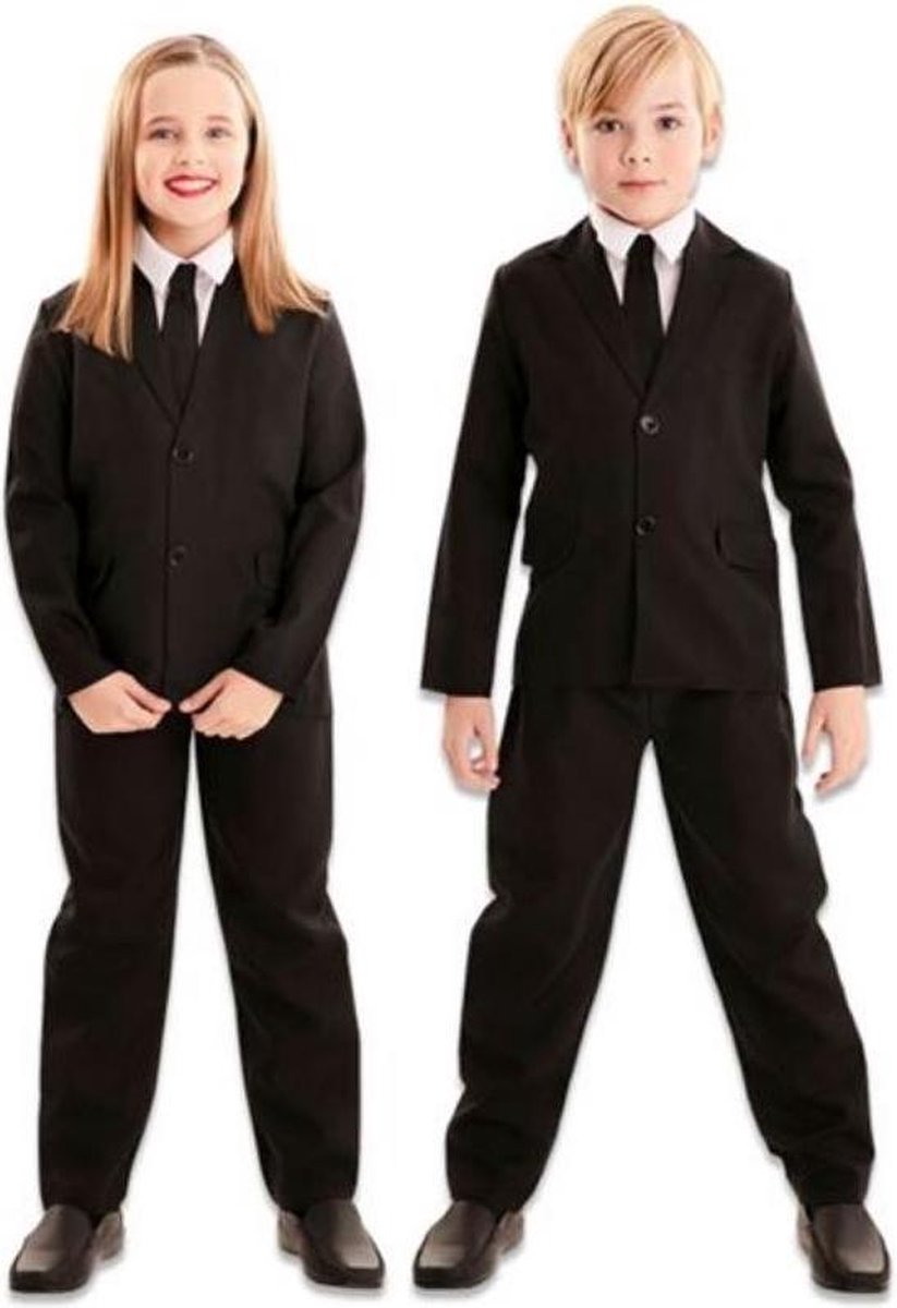 Witbaard Verkleedpak Tuxedo Junior Polyester Zwart Maat 105/121