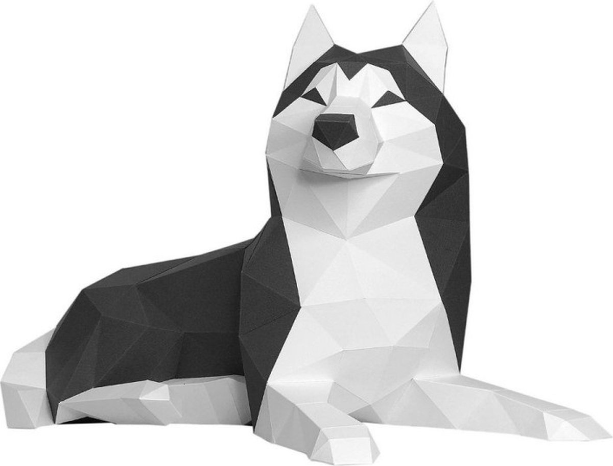 3D Papercraft - Husky