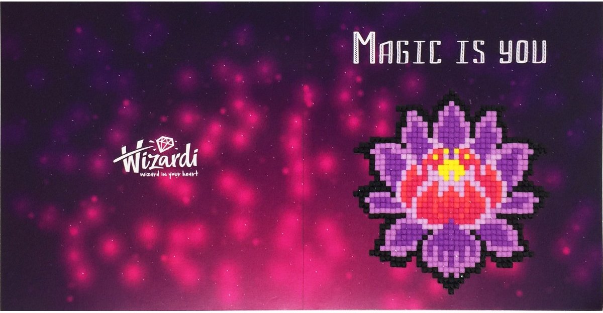 Diamond Paint Card Magic is you WD0139