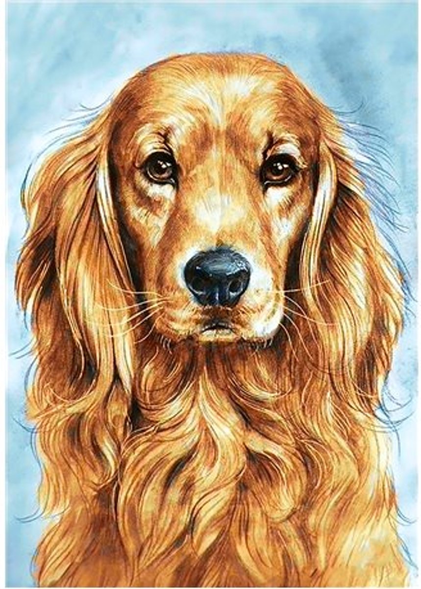 Diamond Painting Faithful Dog