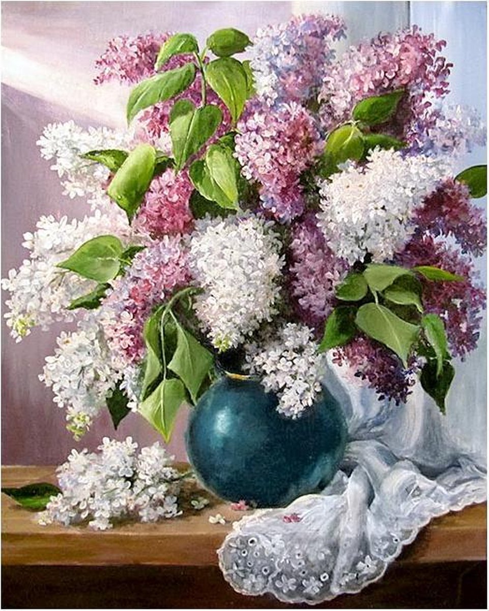 Diamond Painting Fresh lilac 40x50 cm  Wizardi