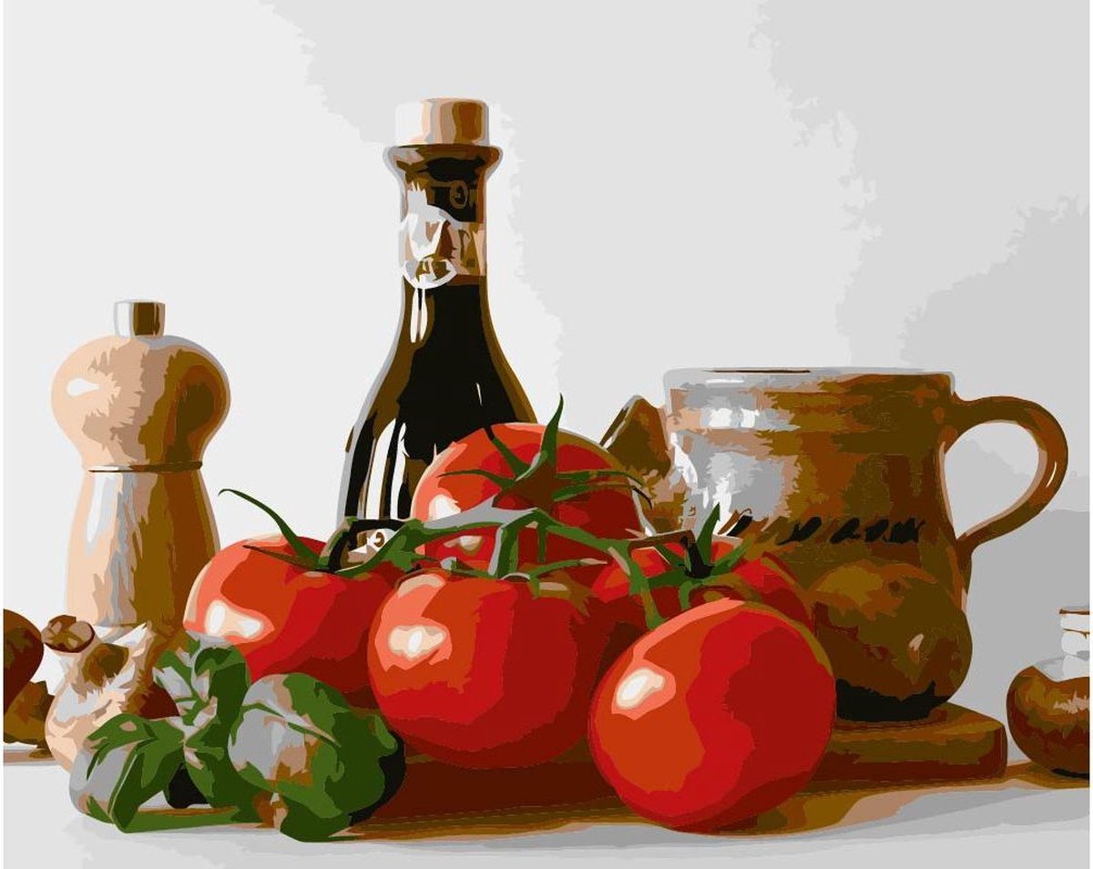 Schilderen op nummer - ITALIAN STILL LIFE - WIZARDI