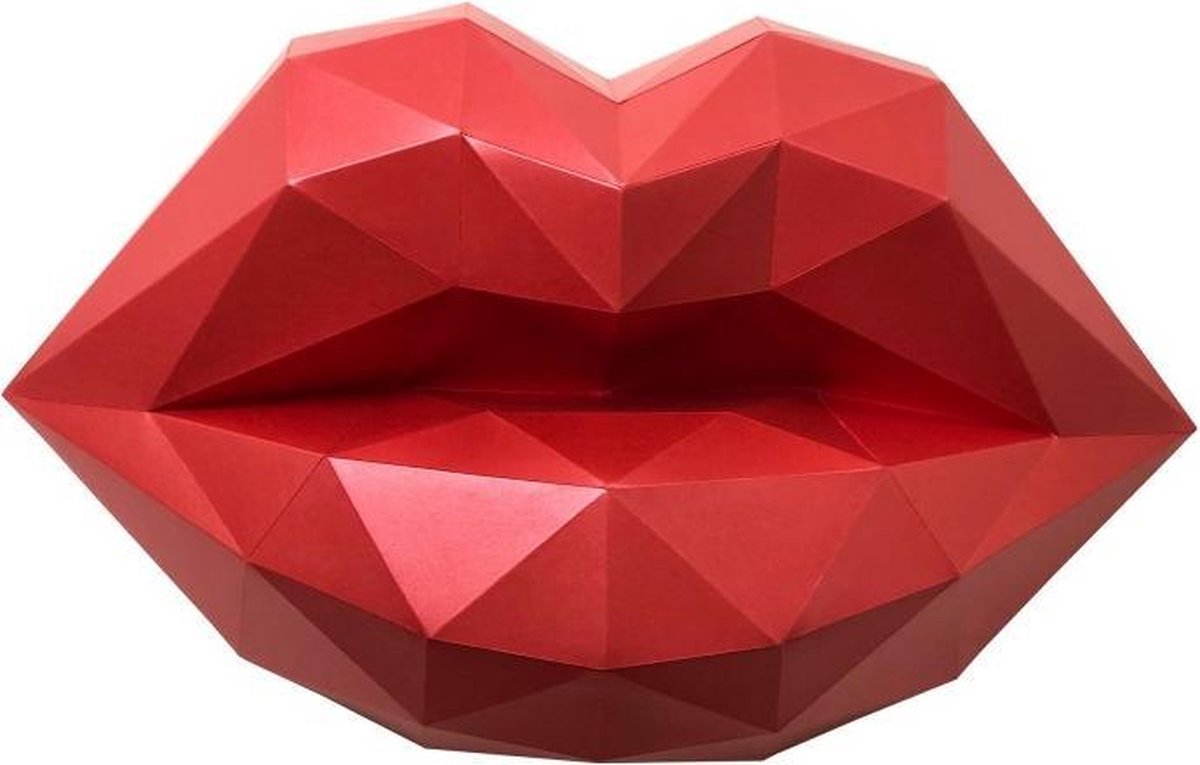 Wizardi 3D Papercraft Kit Mouth Red PP-1MHT-RED