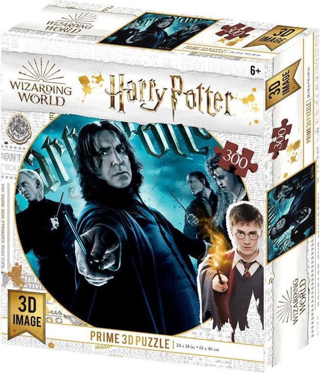 HARRY POTTER - Slytherin - Lenticular Puzzle 3D 300P 61x46cm