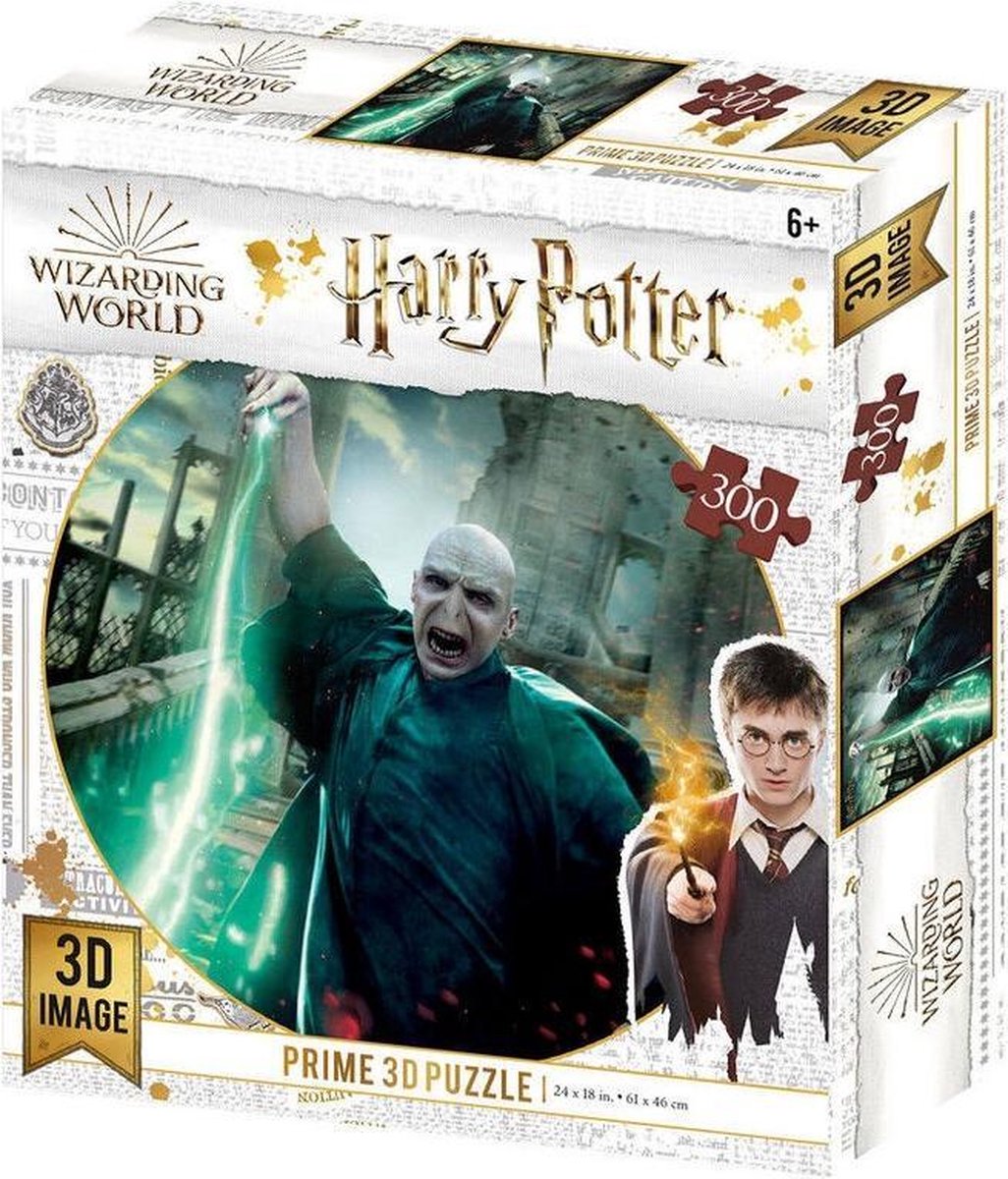 HARRY POTTER - Voldemort - Lenticular Puzzle 3D 300P 61x46cm