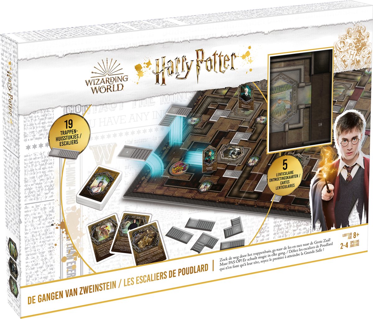 Harry Potter - Bordspel - Hogwarts Hallways -  De Gangen van Zweinstein