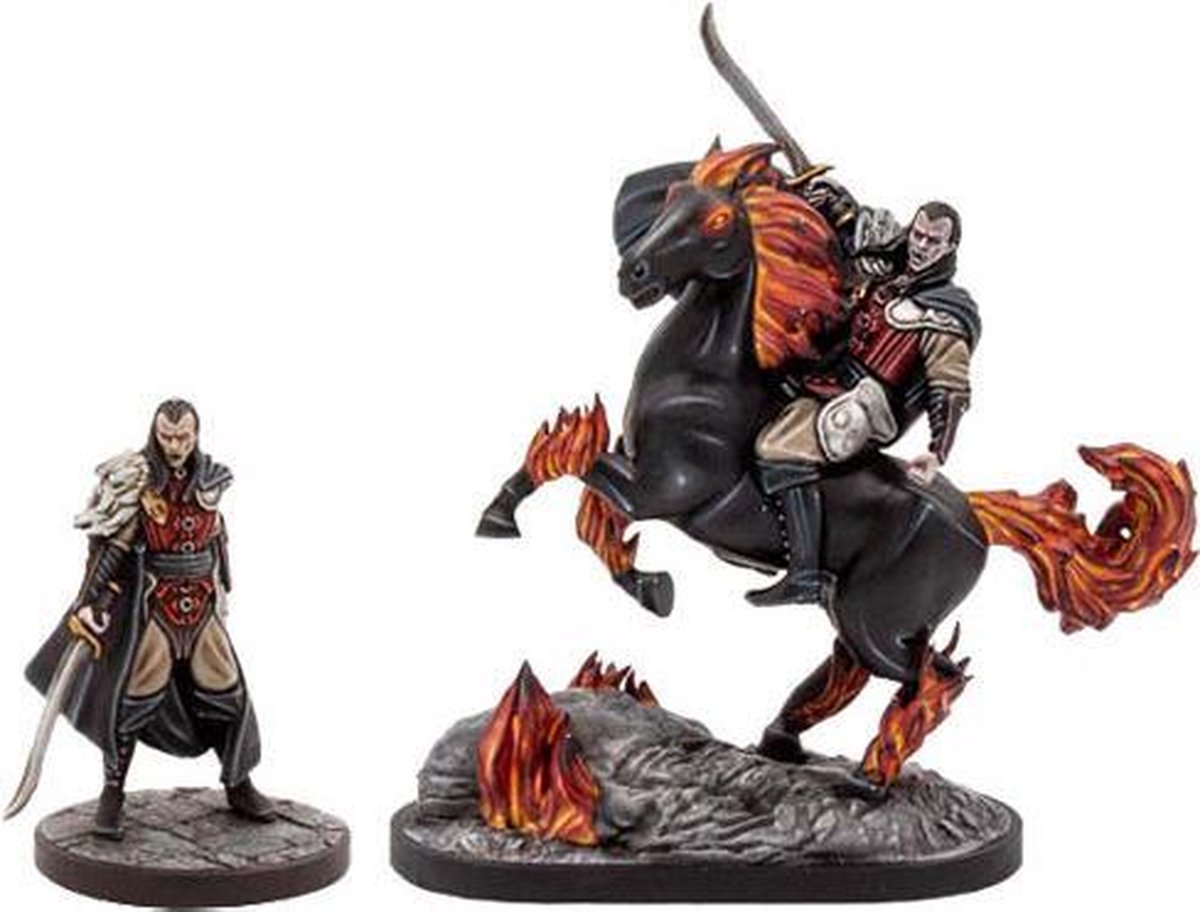 D&D Collectors Series Curse of Strahd - Strahd on Foot & Mounted 2 figures