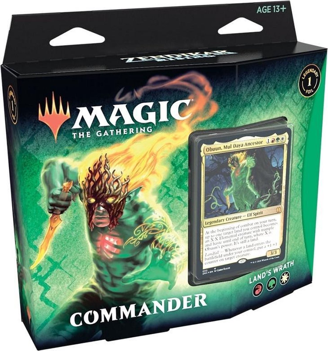 Magic The Cathering TCG - Zendikar Rising Commander - Lands Wrath