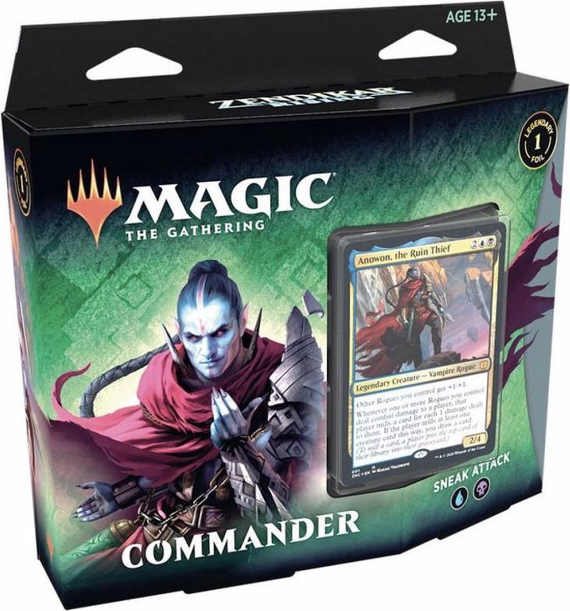 Magic The Cathering TCG – Zendikar Rising Commander – Sneak Attack