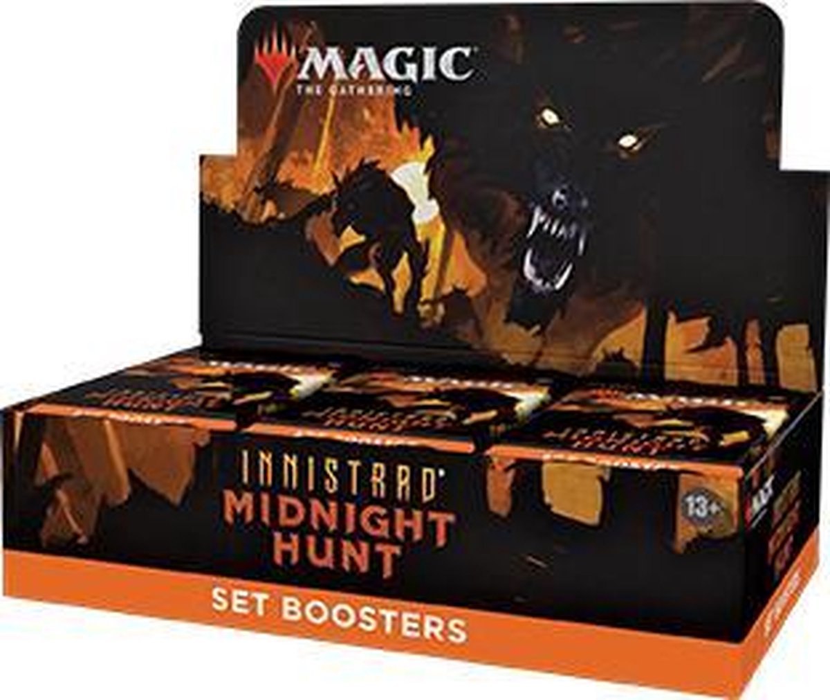 Magic The Gathering: Innistrad Midnight Hunt Set Boosters Box (30 Packs) - EN