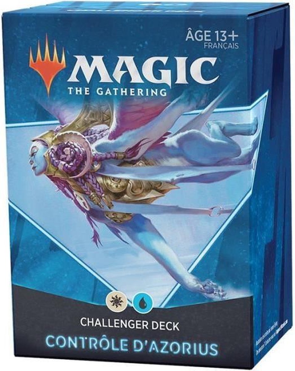 Magic the Gathering - Challenger Deck 2021 - Azorius Control (blauw en wit) - Franse versie (willekeurig model)