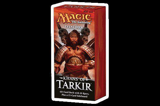 Magic the Gathering Khans of Tarkir event deck