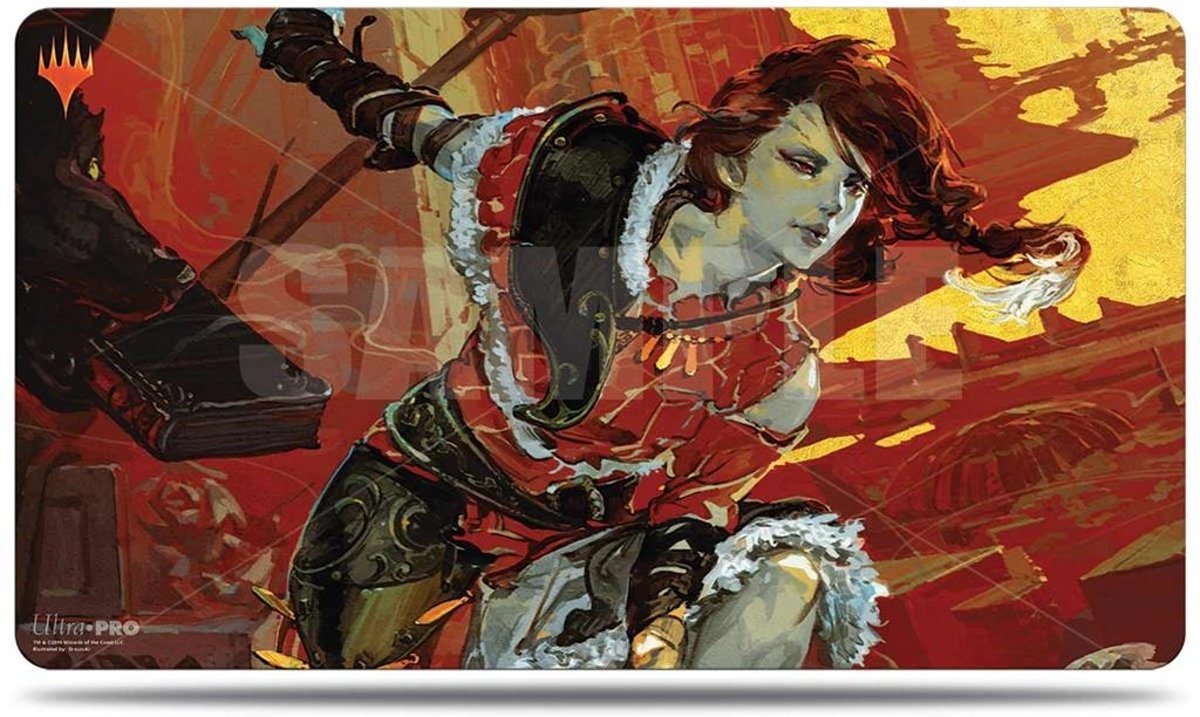 Magic the Gathering TCG Playmat WAR Alternative Art Arlinn Kord