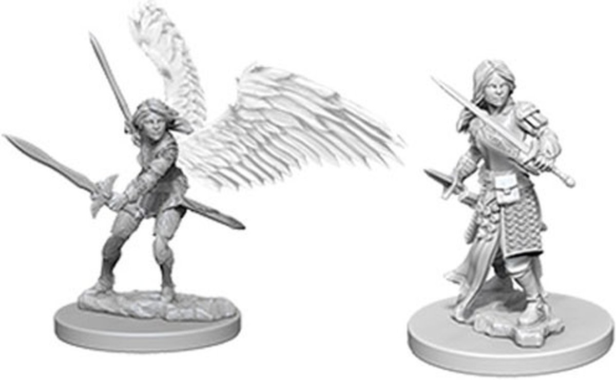 Aasimar Female Paladin (PACK OF 6): D&D Nolzurs Marvelous Unpainted Miniatures (W5)