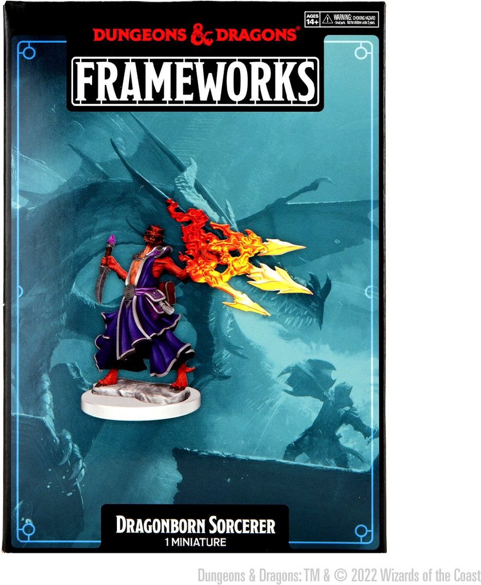 D&D Frameworks Dragonborn Sorcerer Female