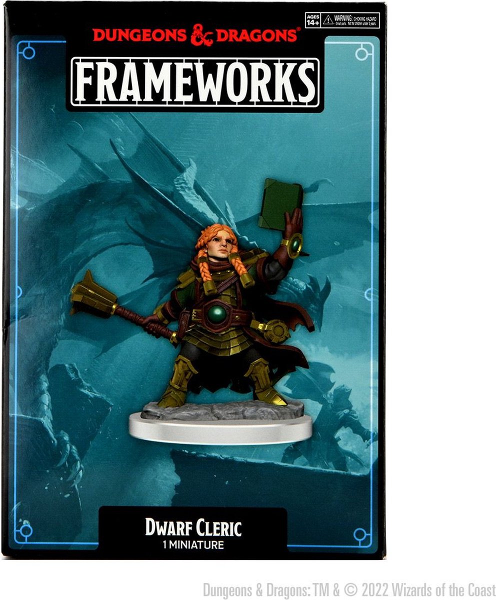 D&D Frameworks Dwarf Cleric Female