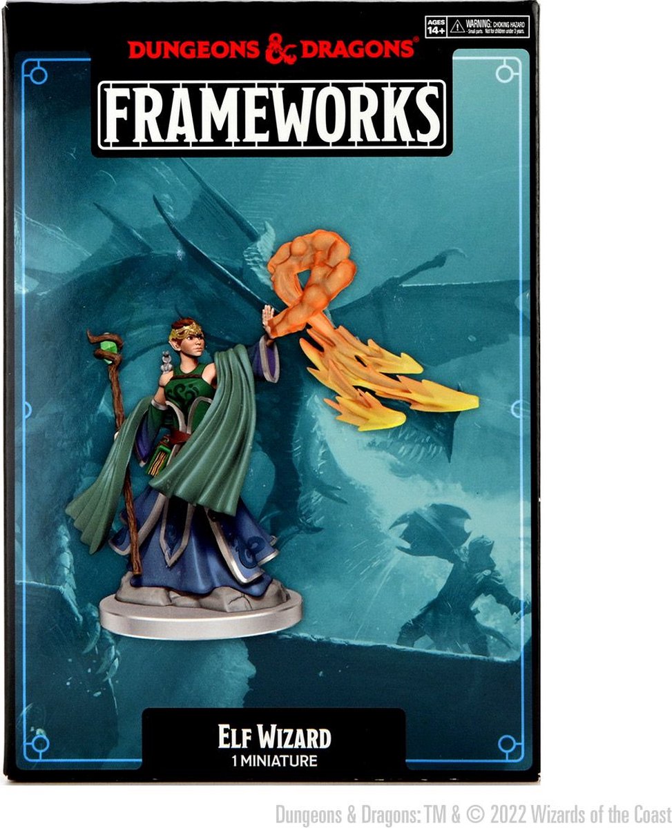 D&D Frameworks: Elf Wizard Female