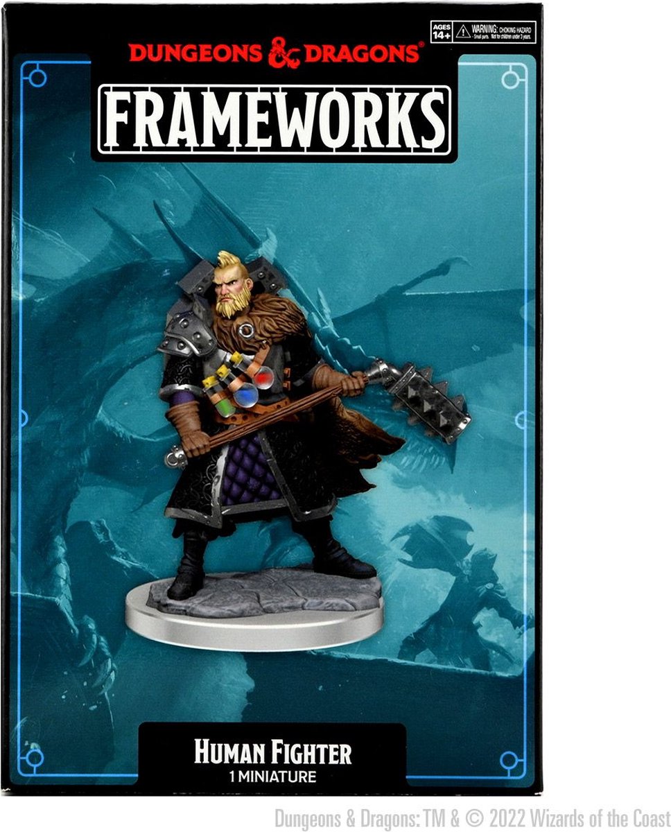 D&D Frameworks: Human Fighter Male