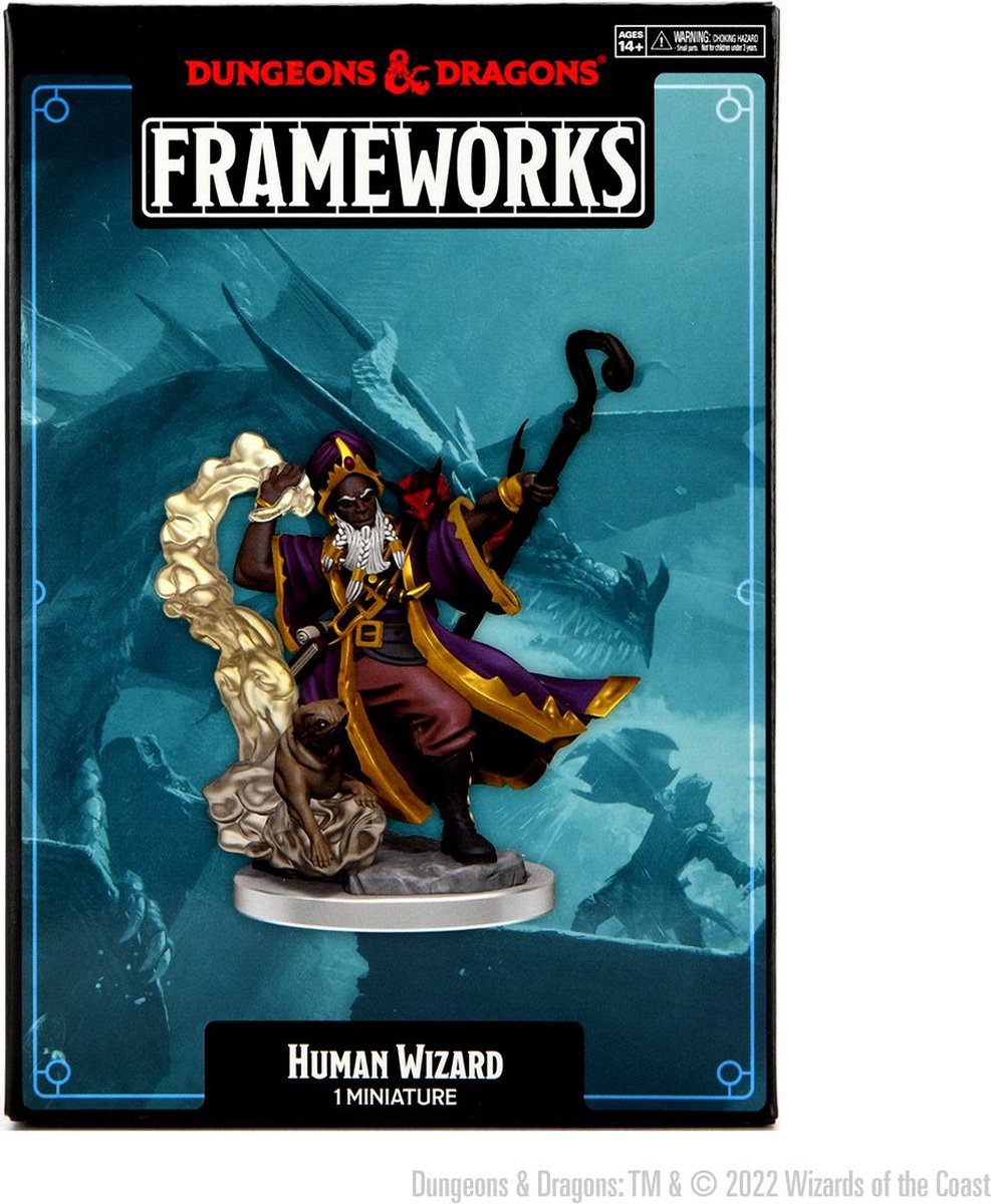 D&D Frameworks Human Wizard Male