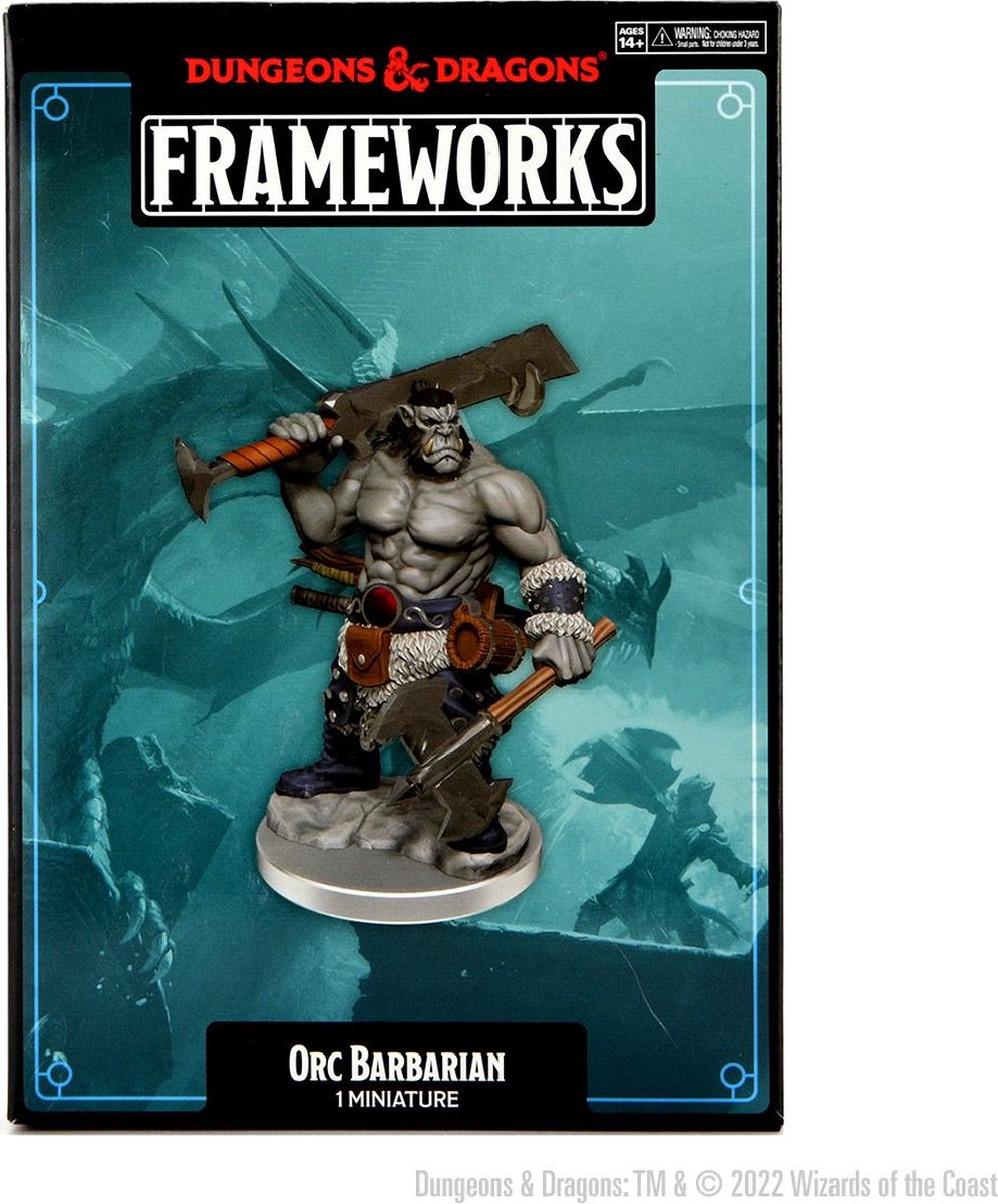 D&D Frameworks Orc Barbarian Male