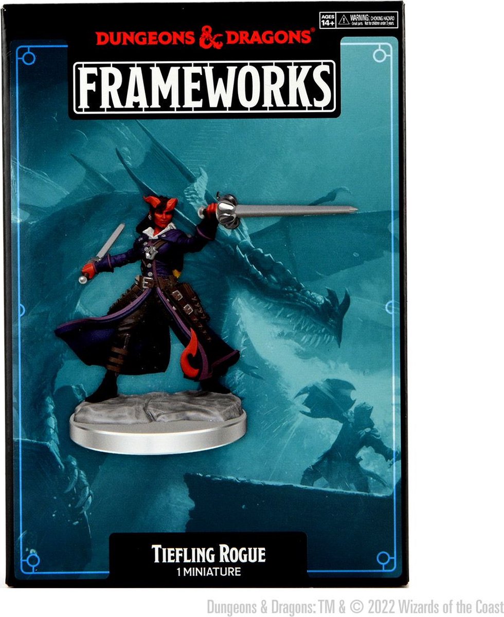 D&D Frameworks: Tiefling Rogue Female