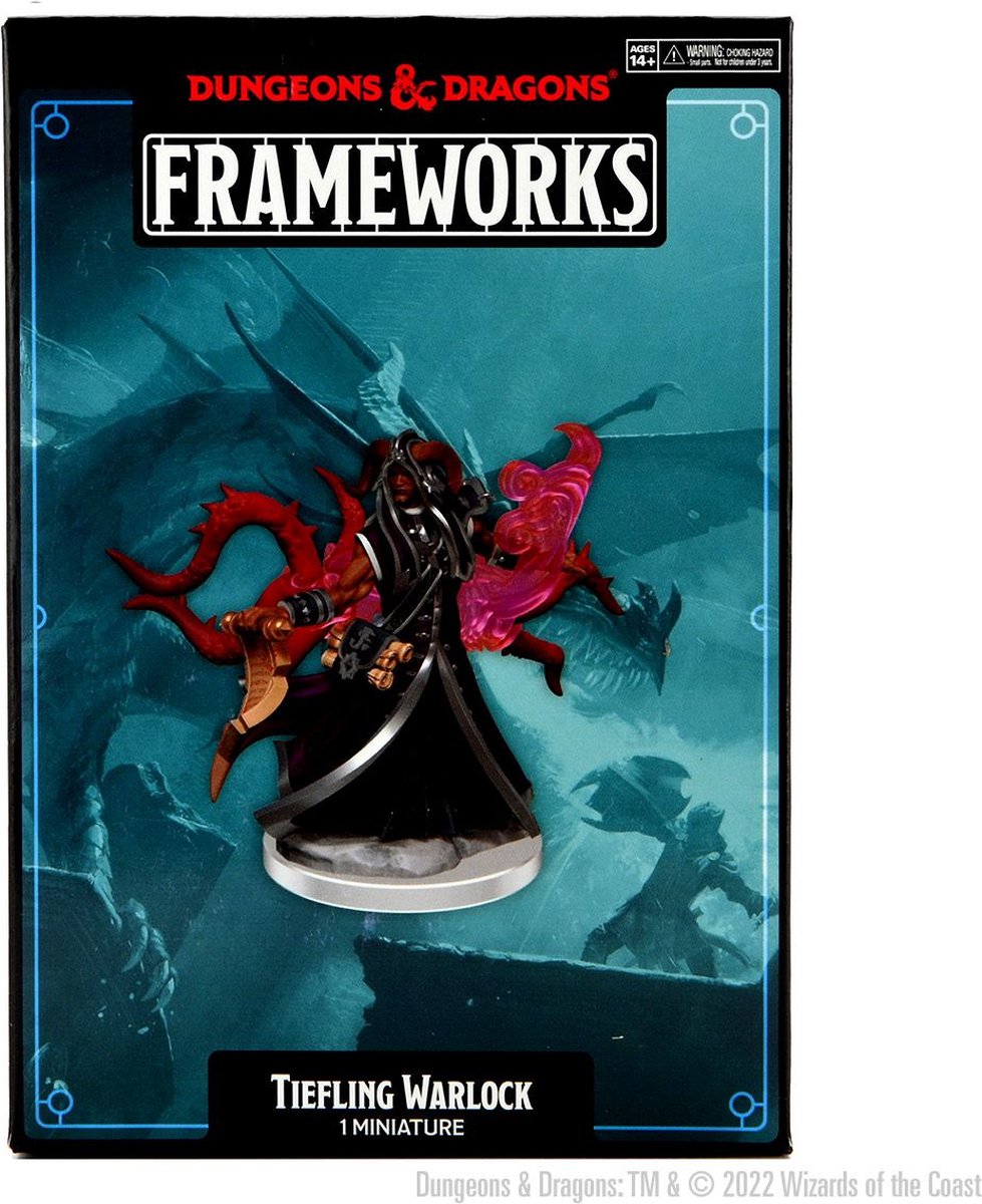 D&D Frameworks Tiefling Warlock Male