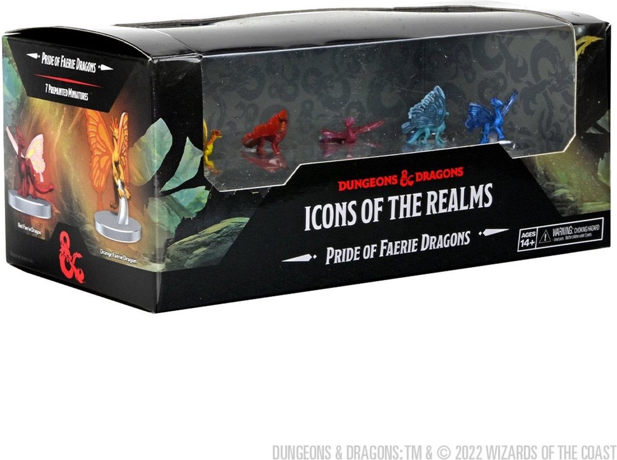 D&D Icons of the Realms Pride of Faerie Dragons