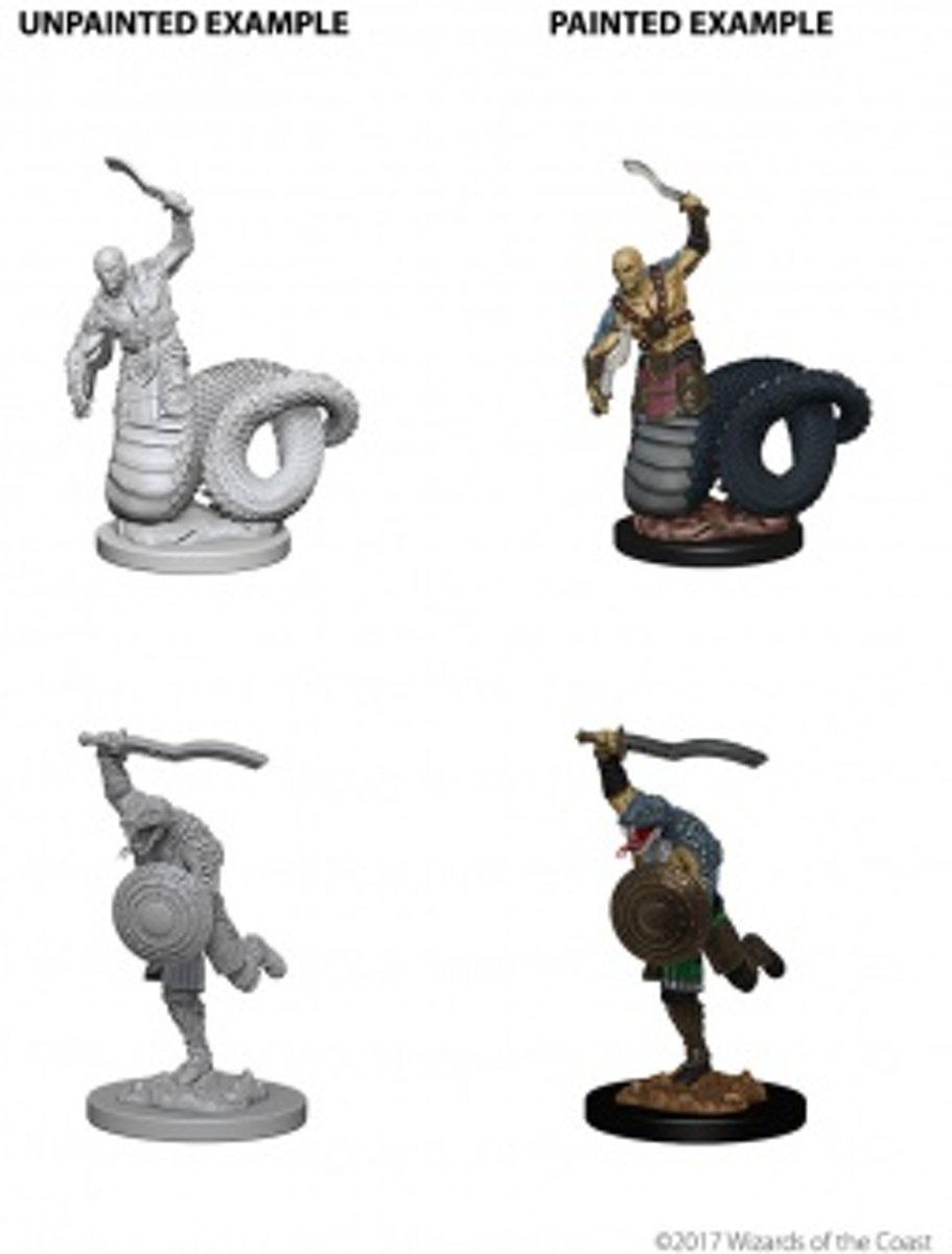 D&D Nolzurs Marvelous Miniatures - Yuan-Ti Malisons