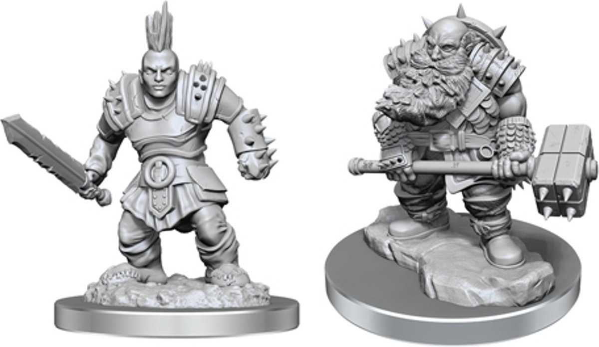 D&D Nolzurs Marvelous Miniatures: Duergar Fighters