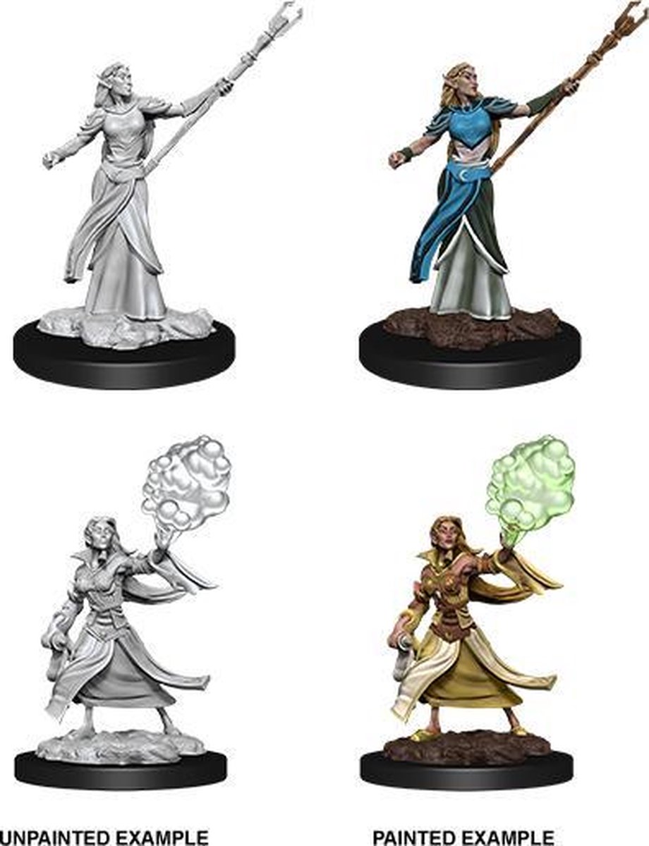 D&D Nolzurs Marvelous Miniatures Elf Sorcerer Female