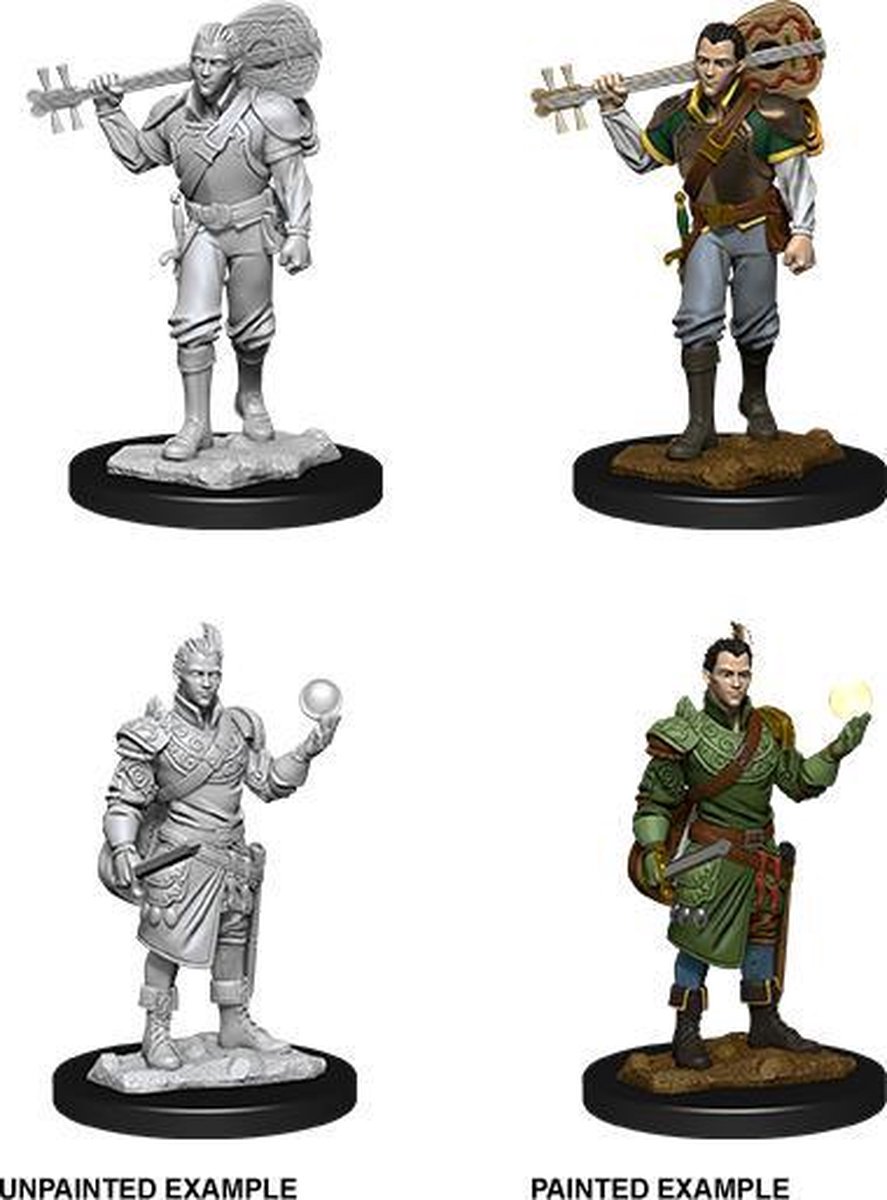 D&D Nolzurs Marvelous Miniatures Half-Elf Bard Male