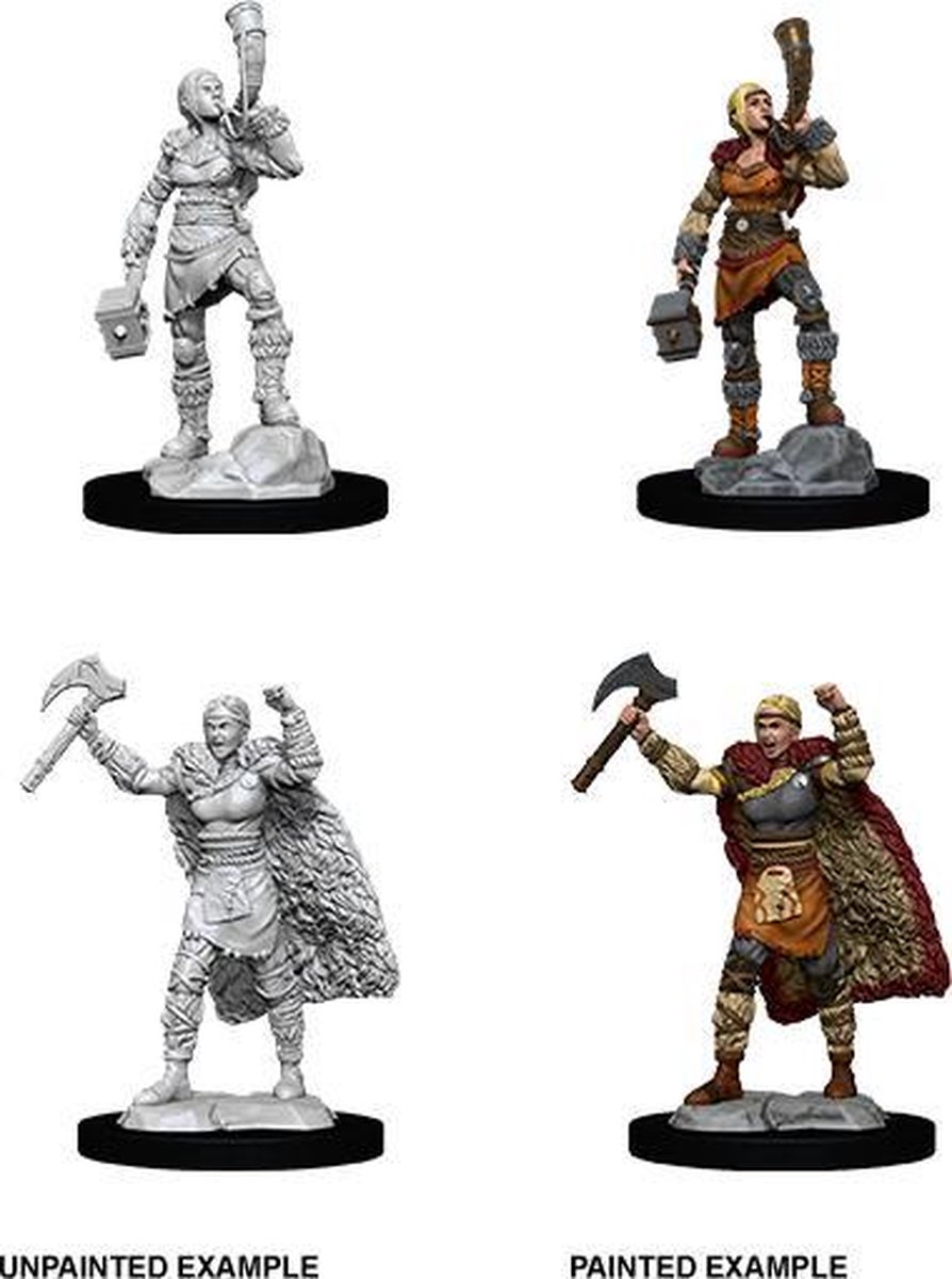 D&D Nolzurs Marvelous Miniatures Human Barbarian Female 2