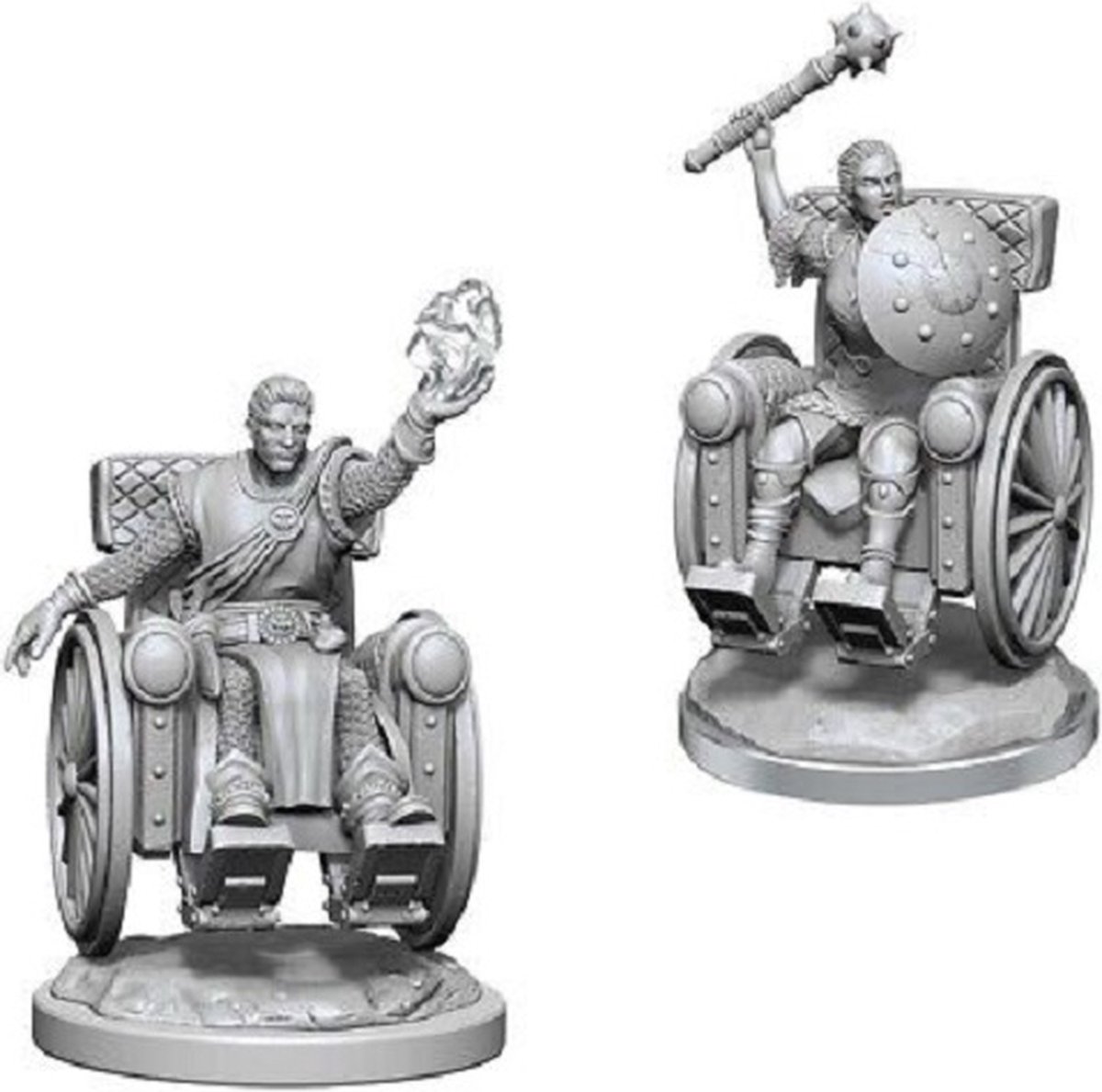 D&D Nolzurs Marvelous Miniatures Human Clerics