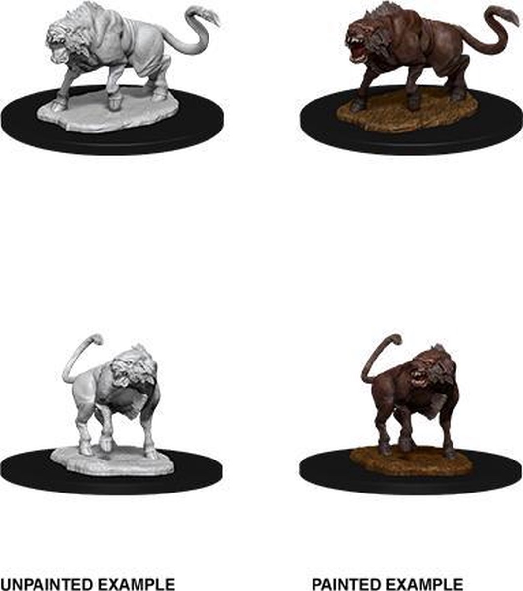 D&D Nolzurs Marvelous Miniatures Leucrotta