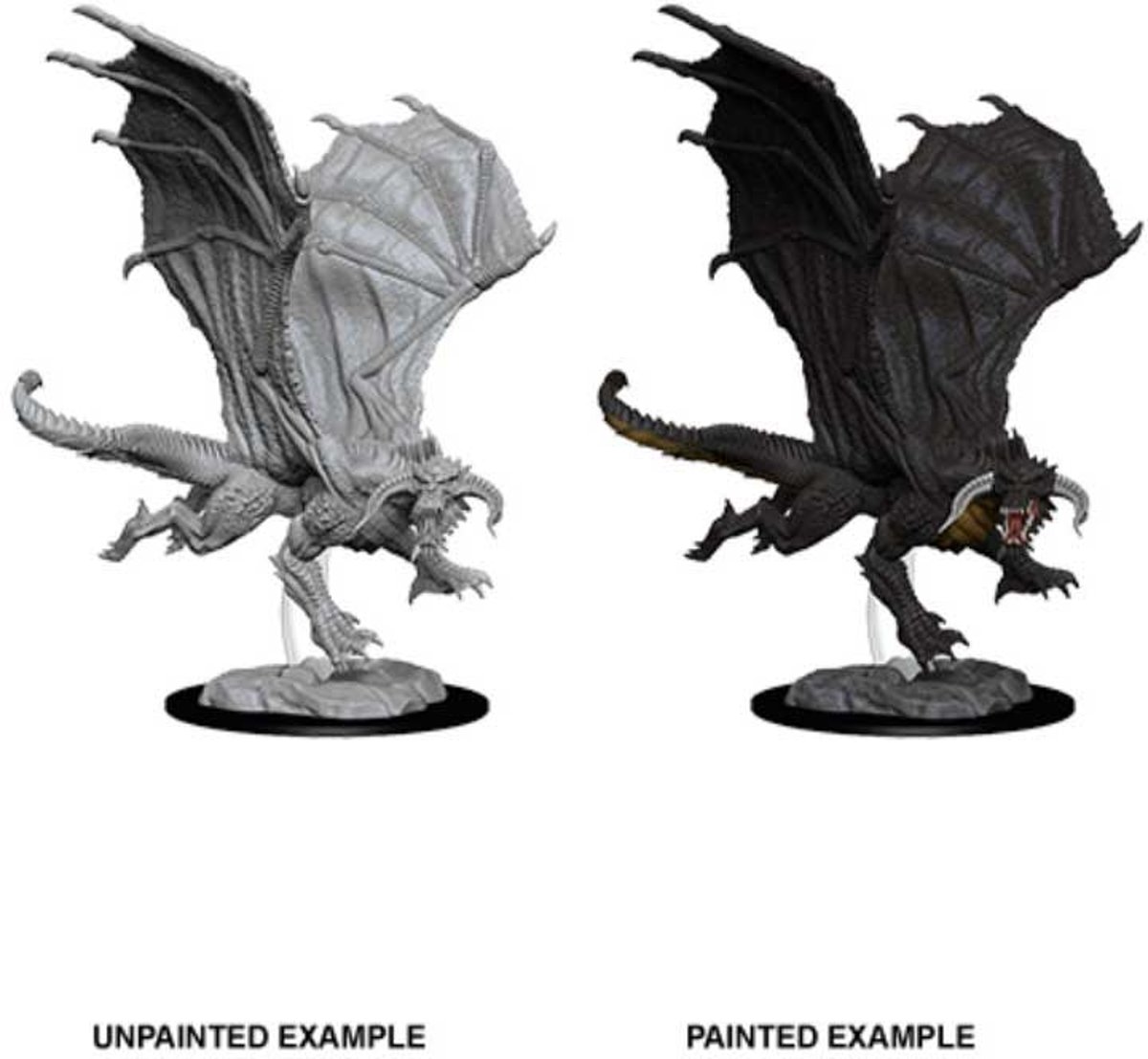 D&D Nolzurs Marvelous Miniatures: Young Black Dragon