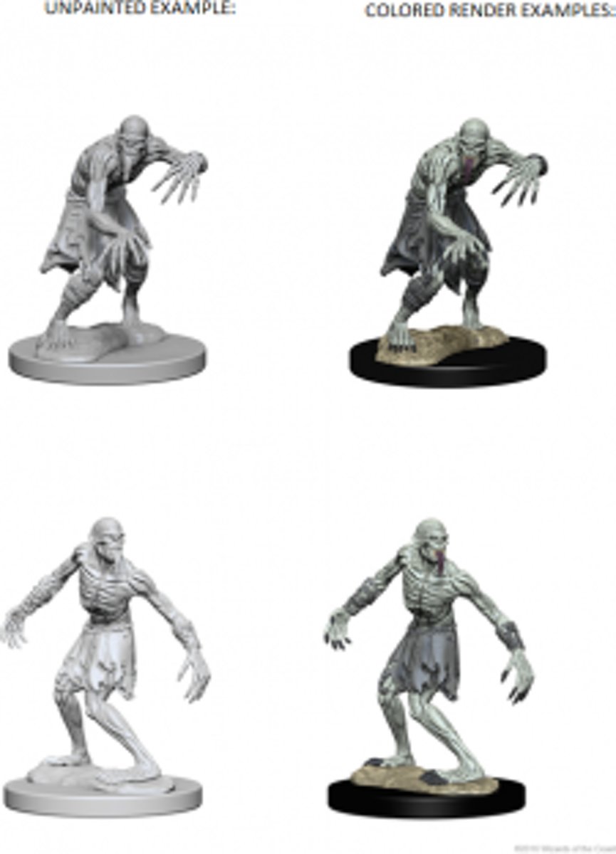 D&D Nolzurs Marvelous Unpainted Miniatures - Ghouls